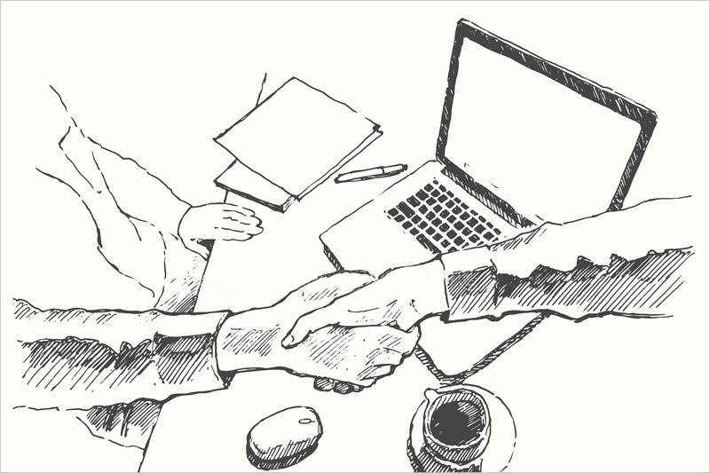 如何以合理的價格預算得到高質量的標志設計？示例圖片