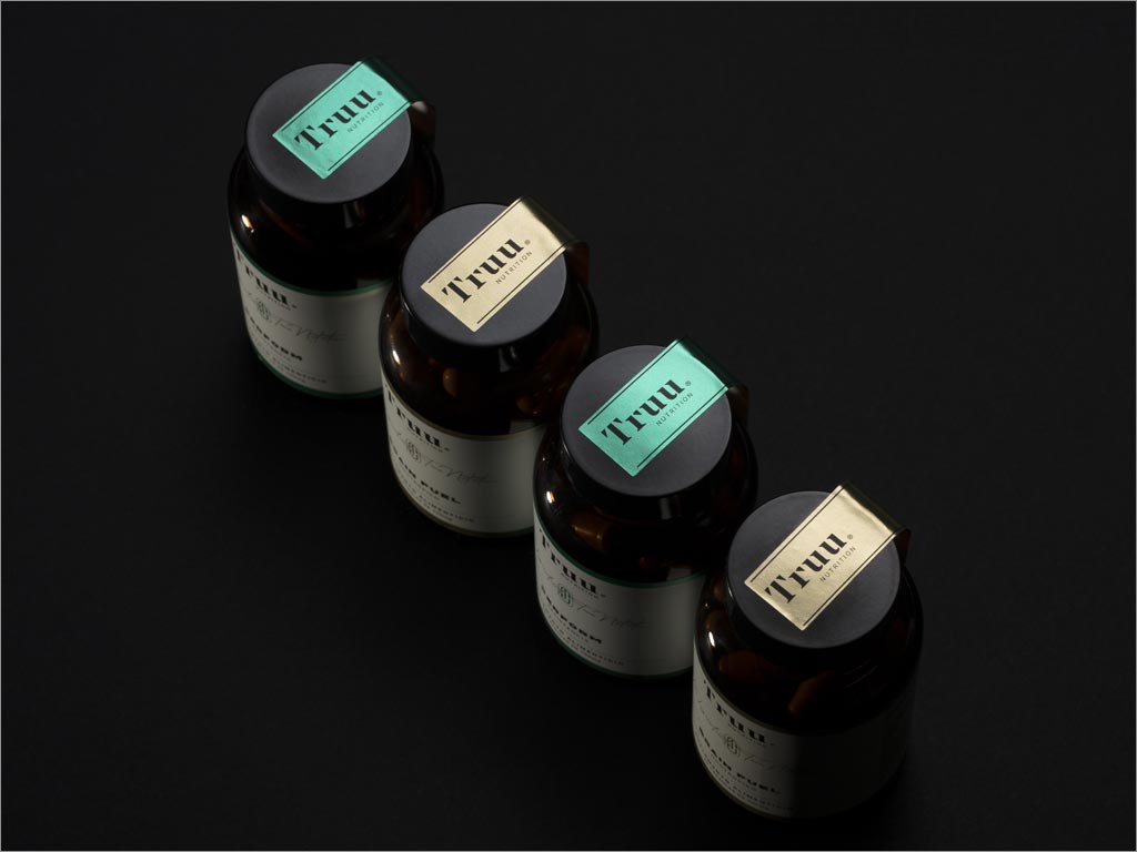 Truu Nutrition營養保健補品包裝設計